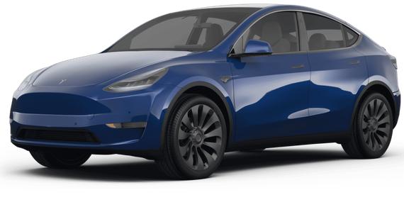 TESLA MODEL Y 2022 7SAYGDEFXNF337323 image